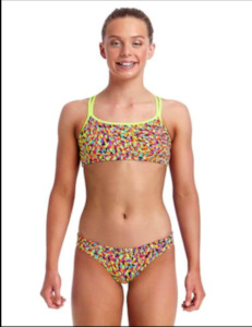 Womens Tops: FIREWORKS CRISS CROSS TWO PIECE FUNKITA