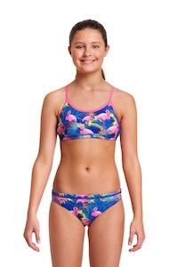 Girls Two Peice: GIRL'S RACERBACK TWO-PIECE MINGO MAGIC FUNKITA