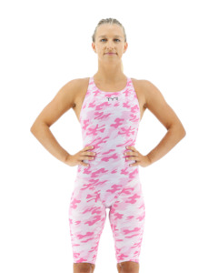 Womens Pink/white Camo Thresher Open Back Tyr