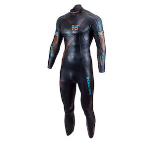 Mens Entry Level Wetsuits: MENS REACTION 2022 FULLSLEEVE WETSUIT BLUE70