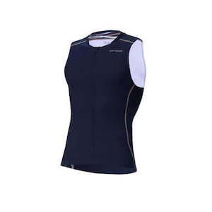 Mens Tri Top: 226 TRI TANK MENS 2013 ORCA - BLACK/WHITE