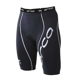 Mens Tri Bottoms: MENS COMPRESSION CYCLE SHORT ORCA