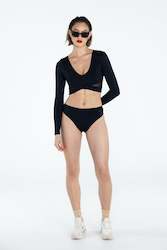 Clothing: The Dip Rash Guard Black