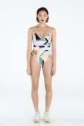 Clothing: The Dip One Piece Print