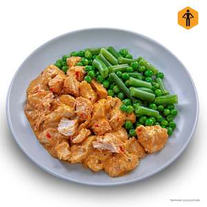 Health food: Thai Red Curry Chicken - Low Carb