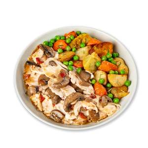 Health food: Sliced Chicken in Mushroom Sauce - Swole Range