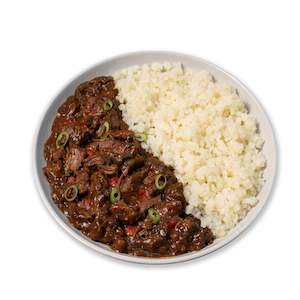 Black Bean Ginger Beef - Low Carb