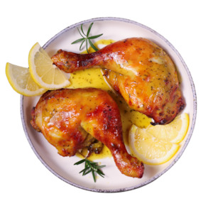 Slow Cooked Lemon and Herb Chicken Legs