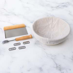 Sourdough Proofing Basket, Scraper & Lame