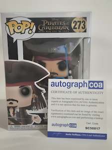 Movies: Pirates of the Caribbean - Jack Sparrow (273) AUTOGRAPHED