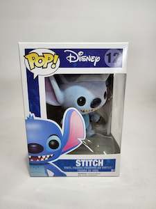 Stitch: Disney - Stitch (12) FLOCKED