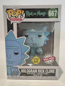 Rick and Morty - Hologram Rick Clone (667)