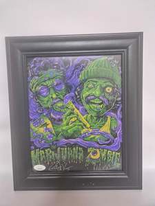 Autographed: Framed Prints - Cheech & Chong - AUTOGRAPHED