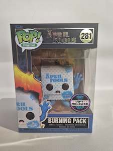 Funko: April Fools - Burning Pack (281) LEGENDARY