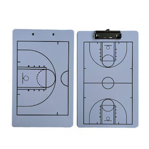 Basketball Coaching Clip Board White