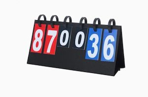 Sports coaching service - community sport: Multi Function Scoreboard