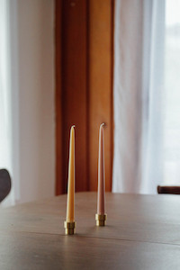 Brass Stud Candle Holder TableLook Hire