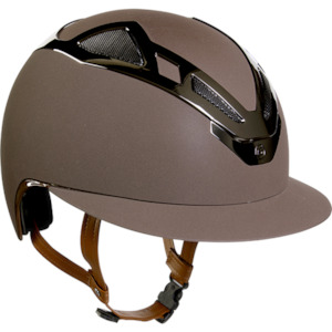 Suomy Apex Chrome Lady Peak Brown Matte Helmet tackshop.co.nz