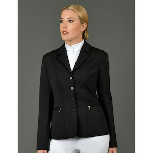 Dublin Black Ariel Tailored Competition Jacket tackshop.co.nz