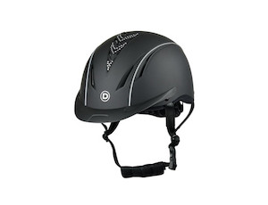 Dublin Airation Arrow Diamante Light Helmet 11 tackshop.co.nz