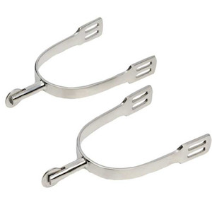 Zilco Disc Rowel Dressage Spurs tackshop.co.nz