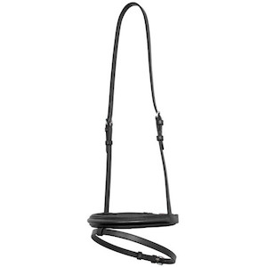 Platinum Raised Hanoverian Noseband tackshop.co.nz