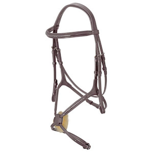 Platinum Mexican Grackle Bridle tackshop.co.nz