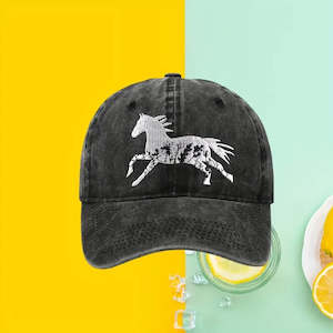 Ladies Cap - Running Horse