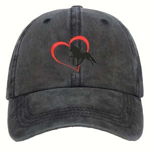 Ladies Cap - Horse in Heart