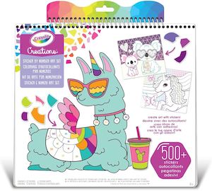 Crayola Creations Sticker By Number Art Set