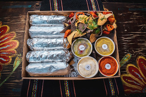 Burritos Locos (Feeds 4 - 6 people) Taco Loco