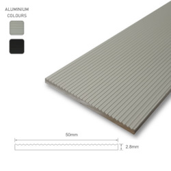 Internet only: Series 2 Aluminium Stair Nosing - Solid Aluminium