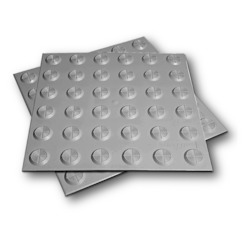 Internet only: Grey Self-Adhesive Warning Tac-Tile