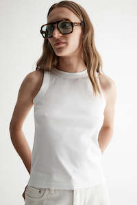 Womenswear: Zoe Tank - White