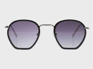 Womenswear: WAGE SILVER W BLACK ACETATE