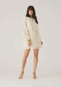 Evie Mini Dress - Cream