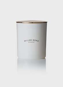 MILLER ROAD White Luxury Candle - Spa