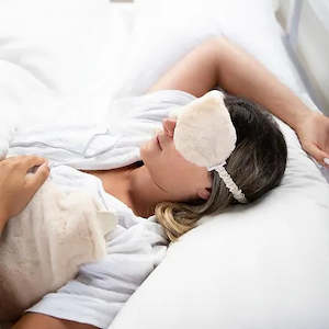 Womenswear: Deluxe Eye Mask - Caramel Cream