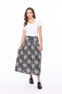 Liberating Skirt - White Poppy