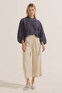 Womenswear: Solace Top - Indigo