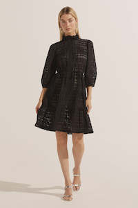 Beacon Dress - Black Window