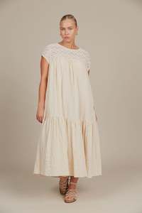 Womenswear: Fleur Relaxed Dress ONE SIZE - Canvas