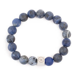 Womenswear: 3039-1004 - Pure Steel Stone Bracelet Blue