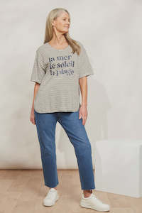 Womenswear: La Plage Tshirt - Khaki