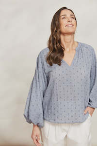 Womenswear: Zephyr Blouse - Nevada