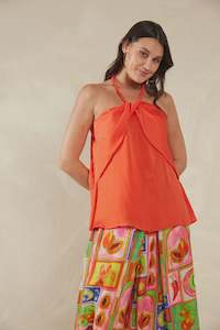 Womenswear: Portofino Halter Top  - Aperol