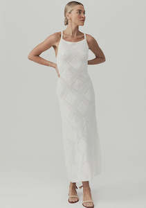 Lana Maxi Dress - Ivory