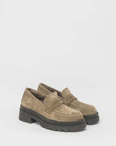 Womenswear: Jury Loafer - Taupe Suede