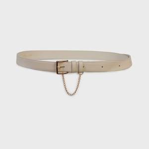 Womenswear: Classic Belt - Stone Calf