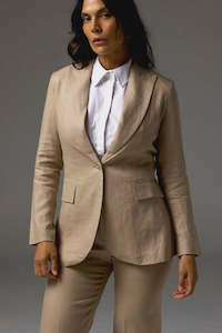 Womenswear: Emporium Jacket - Oatmeal